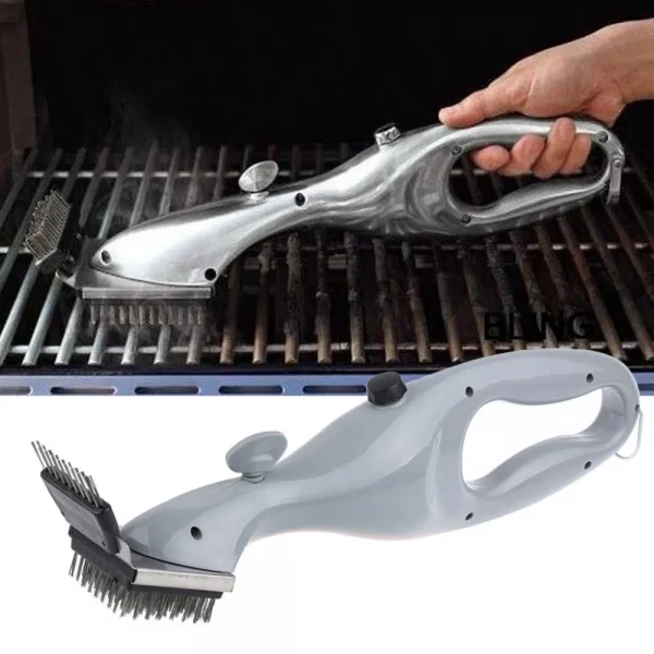 Barbecue Grill Steam Cleaning Barbeque Grill Brush for Charcoal Cleaner with Steam or Gas Accessories Cooking Tool Portable