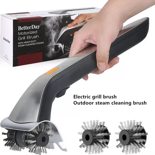 Electric Grill Cleaning Brushes Brush Outdoor Steam  BBQ Cleaner Suitable for Charcoal Scraper Gas Accessories Cook Kitchen Tool